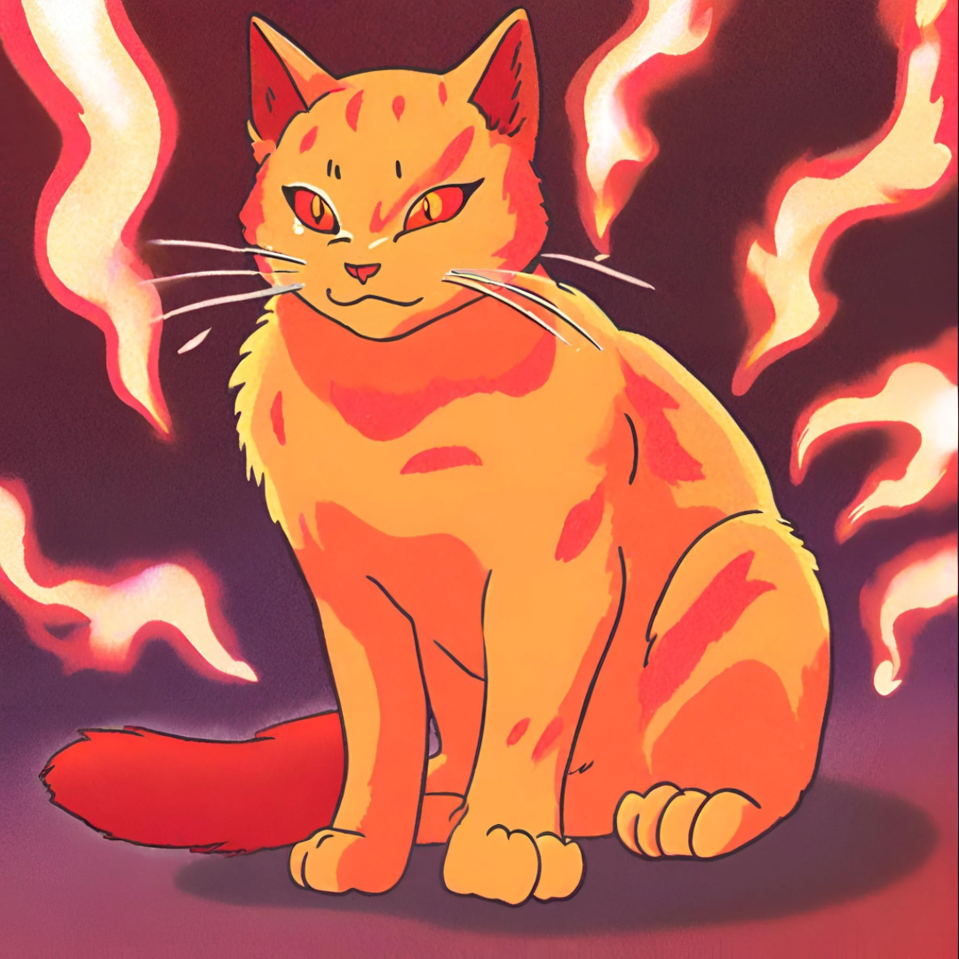 Solar Flare Cat sprite