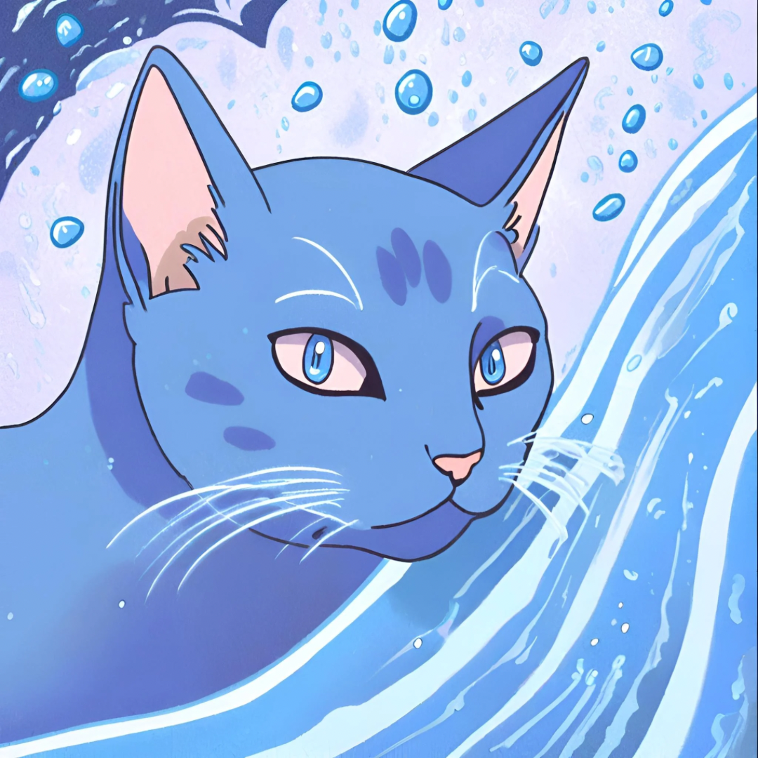 Aqua Cat sprite