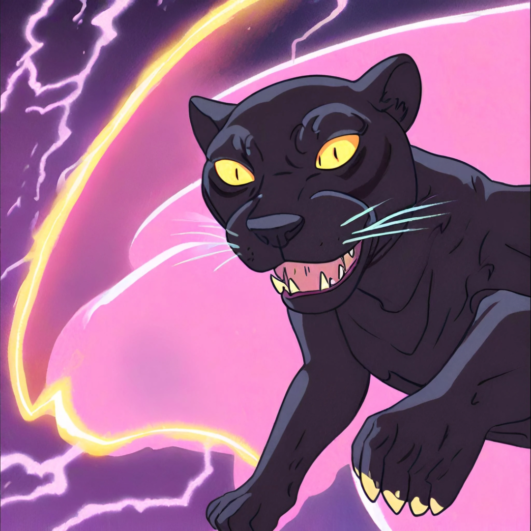 Psycho Panther Cat sprite